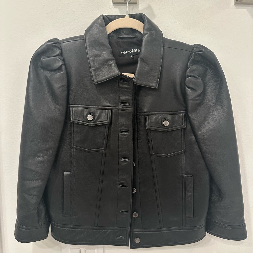 Retrofete Ada Leather jacket - small
